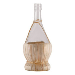 Бутылка стеклянная The Bars Chianti в соломенной корзине 500 мл (81253068): фото
