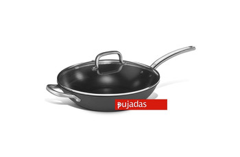 Сковорода Pujadas Вок с крышкой 32 см (85100183): фото