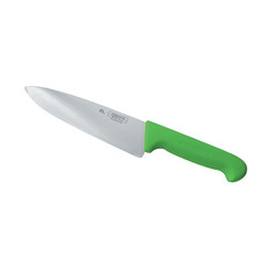 Шеф-нож P.L. Proff Cuisine PRO-Line 25 см, зеленая ручка (73024527): фото