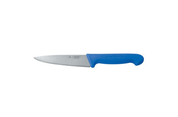 Нож P.L. Proff Cuisine PRO-Line поварской, синяя ручка, 16 см (99005020): фото