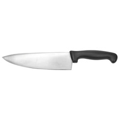 Шеф-нож P.L. Proff Cuisine PRO-Line 20 см, черная ручка (81240059): фото