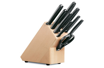 Набор ножей Victorinox на деревянной подставке, 9 шт (70001241): фото
