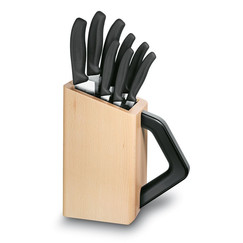 Набор ножей Victorinox на деревянной подставке, 8 шт (70001238): фото