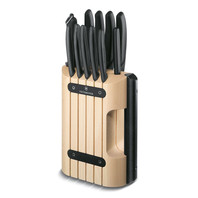 Набор ножей Victorinox на деревянной подставке, 11 шт (70001237)