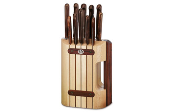 Набор ножей Victorinox на деревянной подставке, 11 шт (70001063): фото