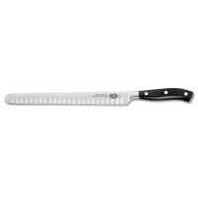 Нож Victorinox Grand Maitre для тонкой нарезки кованый, рифленый край, длина 39,5/26 см, ширина 3 см, ручка пластик (70001078)