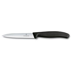 Нож Victorinox для резки, волнистое лезвие 10 см (70001129): фото