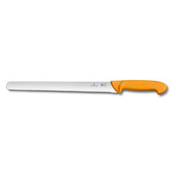 Нож для нарезки Victorinox Swibo, волнистое лезвие, 35 см (70001246)
