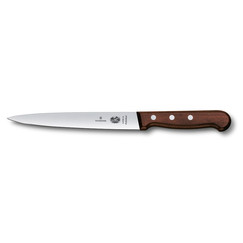 Нож филейный Victorinox Rosewood, гибкое лезвие, 18 см (70001109): фото
