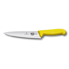 Универсальный нож Victorinox Fibrox с желтой рукоятью 25 см (70001153): фото
