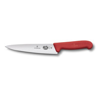 Универсальный нож Victorinox Fibrox с красной рукоятью 25 см (70001149)