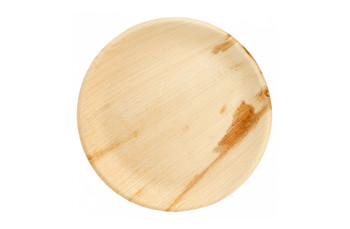 Тарелка круглая из пальмовых листьев 23*2 см, 25 шт (81211547): фото
