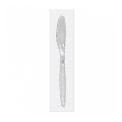 Нож в индивидуальной упаковке, 17,5 см, прозрачный (81210733): фото