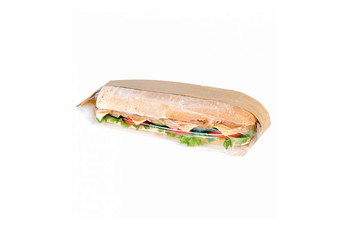 Пакет для сэндвича с окном 9+5,5*30 см, 250 шт/уп (81211212): фото