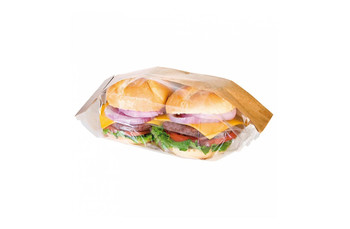 Пакет для сэндвича с окном 12+6*23см, 250 шт/уп (81211213): фото