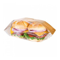 Пакет для сэндвича с окном 12+6*23см, 250 шт/уп (81211213)