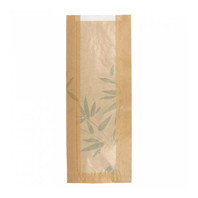 Пакет Feel Green для хлеба с окном 14+4*35 см, 500 шт/уп (81210787)