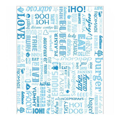 Упаковочная бумага Parole голубая, 28*34 см, 1000 шт/уп (81210920): фото