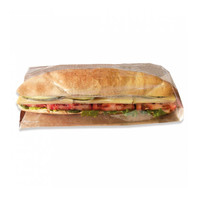 Пакет Panorama для сэндвича с окном 14+6*23 см, 250 шт/уп (81210620)