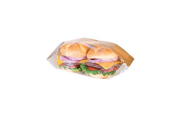 Пакет для сэндвича с окном 9+5,5*18 см, 250 шт/уп (81210621): фото