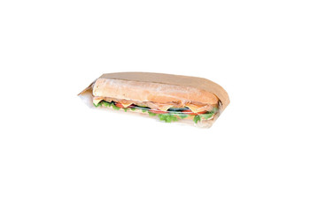Пакет Panorama для сэндвича с окном 9+5,5*26 см, 250 шт/уп (81210622): фото