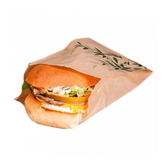 Пакет Feel Green для гамбургера, 12+7*18 см, 500 шт/уп (81210188): фото