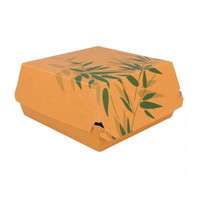 Коробка Feel Green для бургера, 17*17*8 см, 50 шт/уп (81210741)