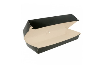 Коробка для панини, хот-дога Black, 50 шт/уп (81210944): фото