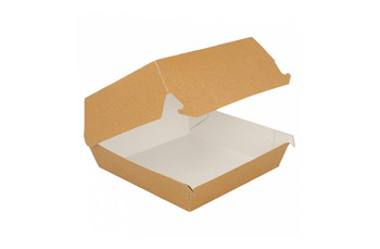 Коробка для бургера 17,5*18*7,5 см, натуральный 50 шт/уп (81211477): фото