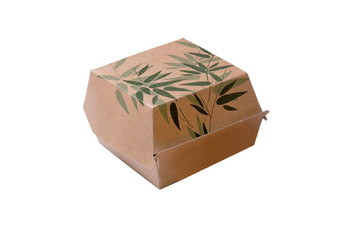 Коробка Feel Green для бургера, 12*12*5 см, 50 шт/уп (81210173): фото