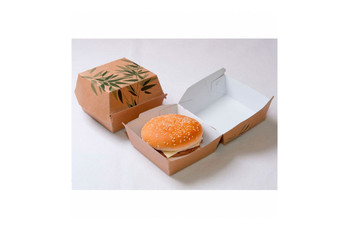 Коробка Feel Green для бургера, 14*14*8 см, 50 шт/уп (81210174): фото