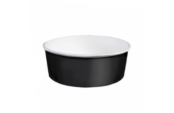 Салатник 800 мл, чёрный, диаметр 15,5/13,5 см, 50 шт/уп (81211469): фото