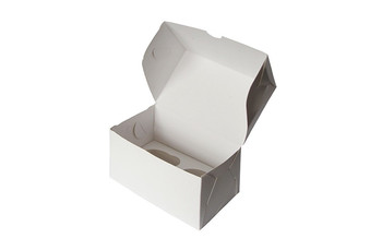 Pasticciere Коробка под 2 капкейка с окном, 11*16*10 см (30000320): фото