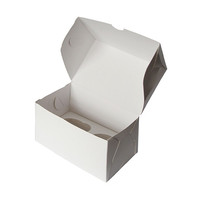 Pasticciere Коробка под 2 капкейка с окном, 11*16*10 см (30000320)