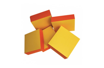 Коробка для кондитерских изделий 18*18*5 см, оранжевый-жёлтый (81211044): фото