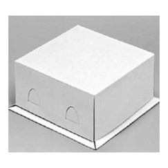 Pasticciere Коробка для торта белая, 17*17*10 см (30000239): фото
