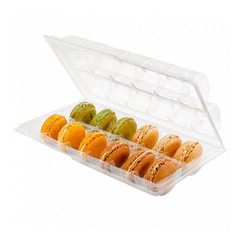 Упаковка с отделениями для 12 макарон/печенья/конфет (81211054): фото