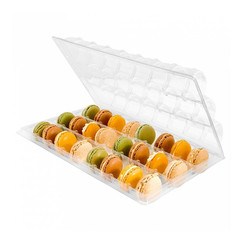Упаковка с отделениями для 24 макарон/печенья/конфет (81211055): фото