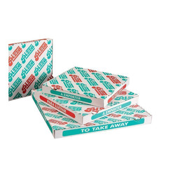 Коробка для пиццы белая, 33*33*3,5 см (81210723): фото