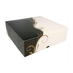 Коробка для торта 23*23*7,5 см, белая (81211229): фото