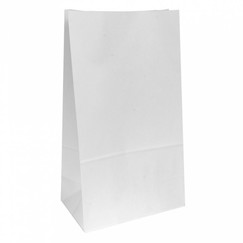 Пакет для покупок без ручек 25+15*43,5 см, белый (81211396): фото