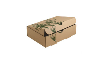 Коробка Feel Green для еды на вынос, 26*18*7 см (81210722): фото