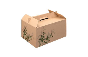 Коробка Feel Green для еды на вынос, 24,5*13,5*12 см (81210175): фото