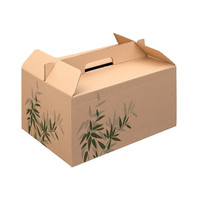 Коробка Feel Green для еды на вынос, 24,5*13,5*12 см (81210175)