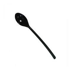 Фуршетная мини-ложка для закусок 10,5 см, черная, 200 шт (81211575): фото