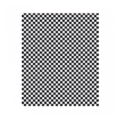 Упаковочная бумага Чёрно-белая клетка, 28*34 см, 1000 шт/уп (81210922): фото