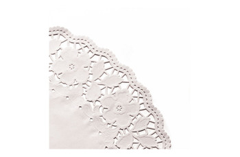 Салфетка ажурная белая, 21,5 см, 250 шт/уп (81210757): фото