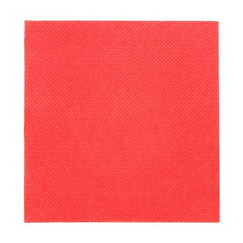 Салфетка двухслойная Double Point, красный, 20*20 см, 100 шт (81211593): фото