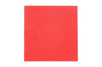 Салфетка двухслойная Double Point, красный, 20*20 см, 100 шт (81211593): фото