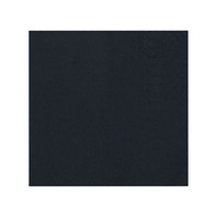 Салфетки двухслойные, черные, 33*33 см, 250 шт (81400085)